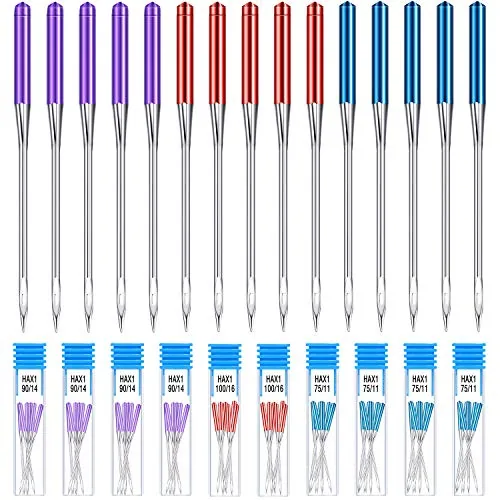 30 Pcs Universal Sewing Machine Needles, 3 Sizes