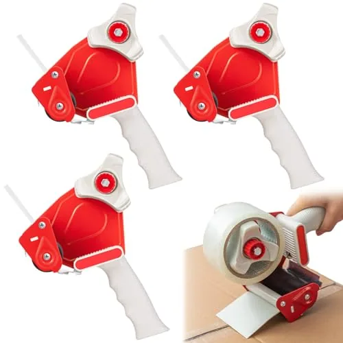 3 Inch Wide Tape Gun, 3 Pack