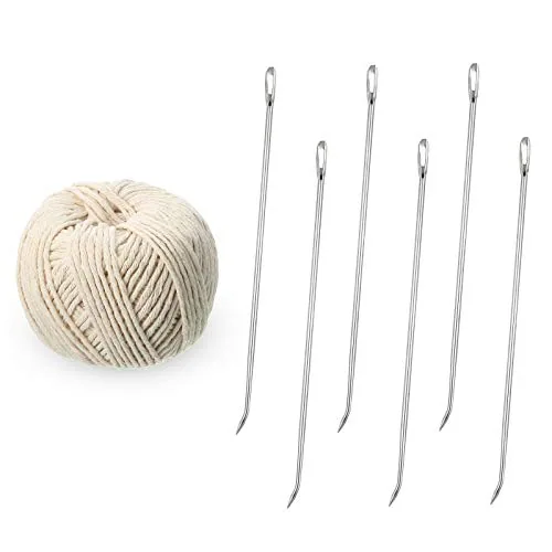 7 Pcs Poultry Lacing Kit Turkey Lacer 7 Inch Roasting Supplies